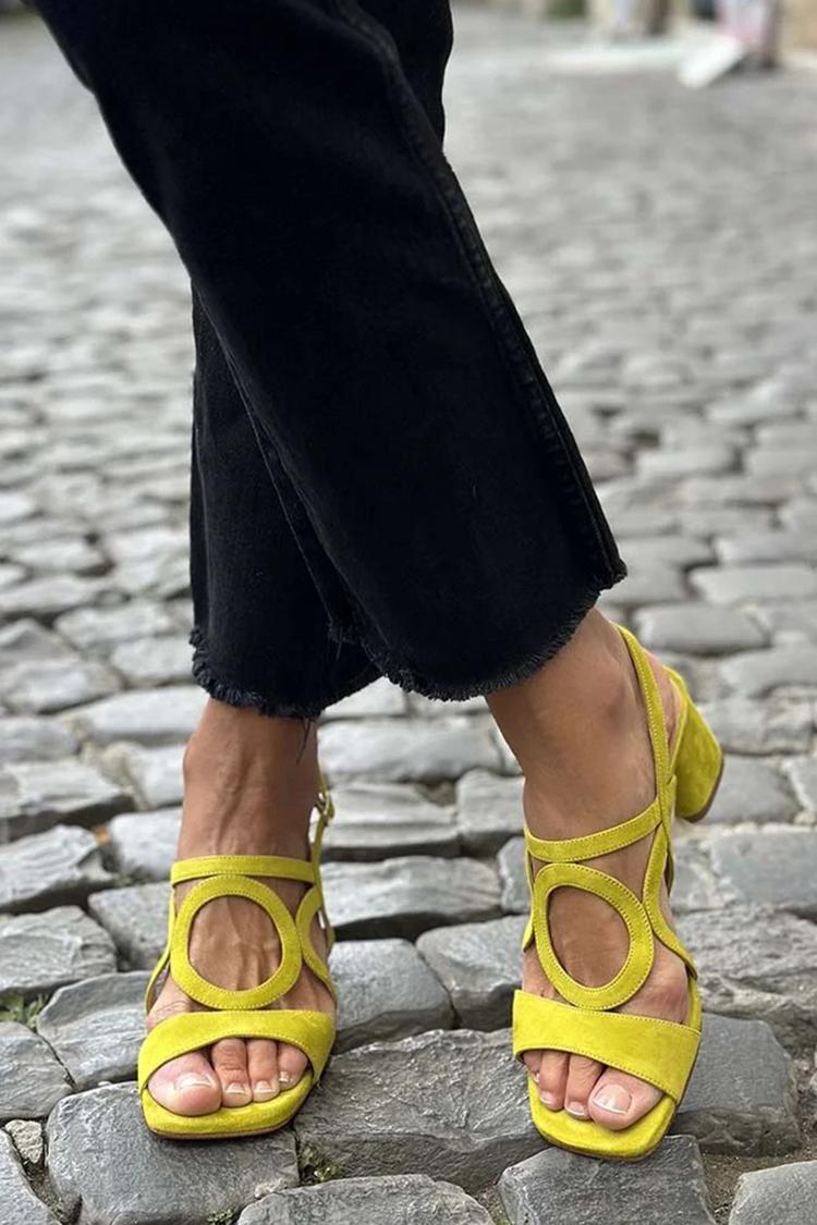 Ursula | Bequeme Sandalen mit Blockabsatz