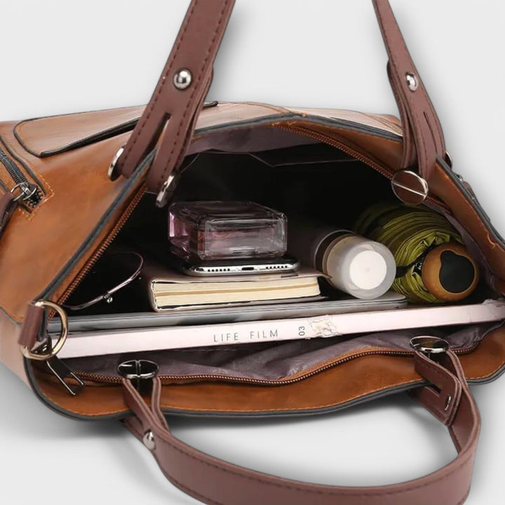 Daphne | Elegante Lederhandtasche