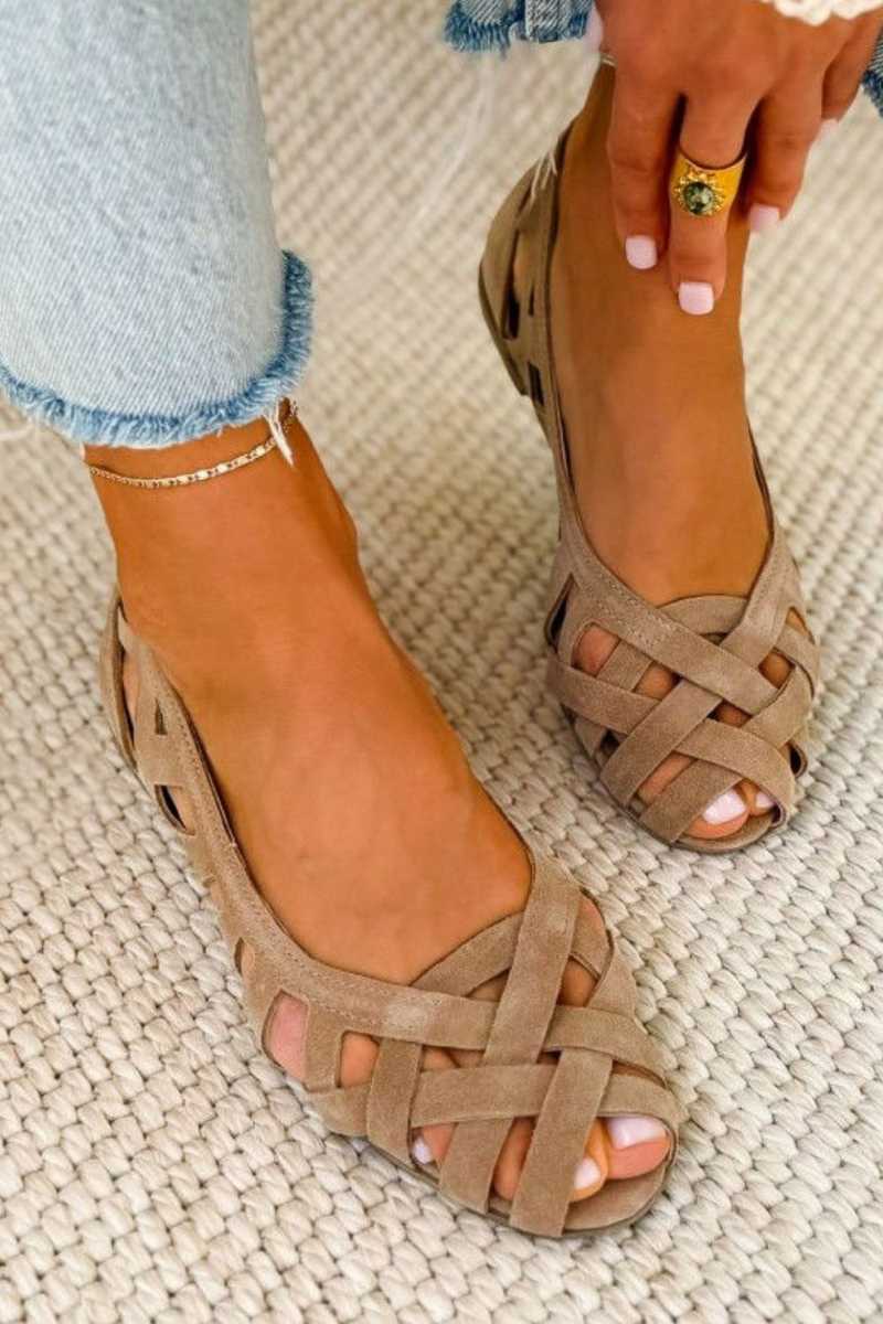 Karin | Geflochtene Sommersandalen