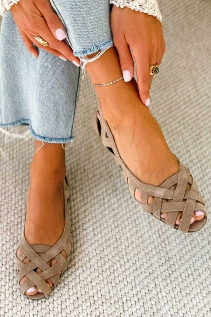 Karin | Geflochtene Sommersandalen