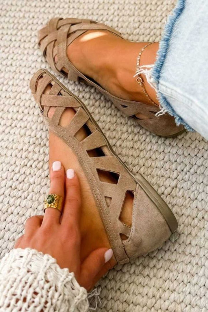 Marlene | Geflochtene Sommersandalen