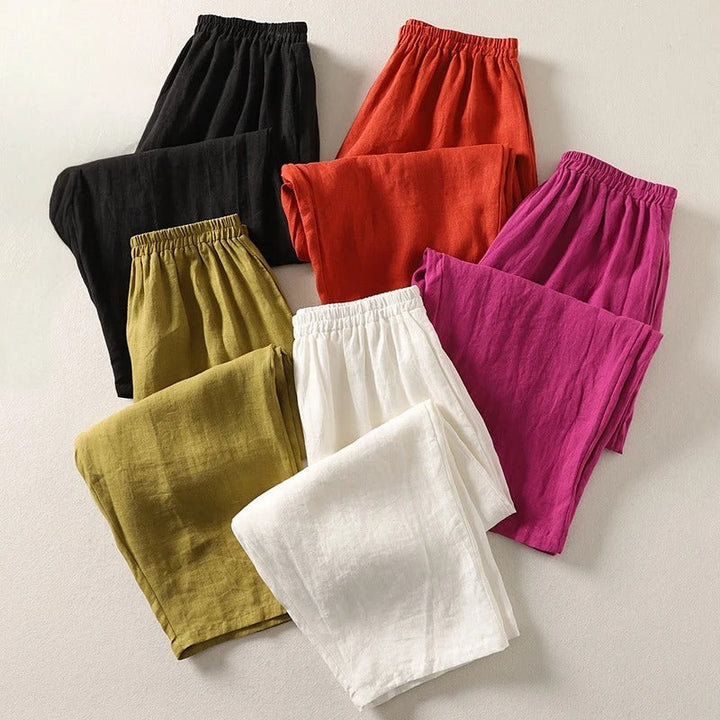 Andrea | Leichte Leinenhose mit bequemer Passform