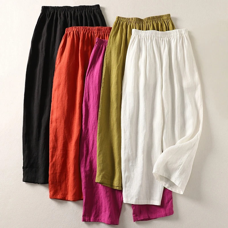 Andrea | Leichte Leinenhose mit bequemer Passform
