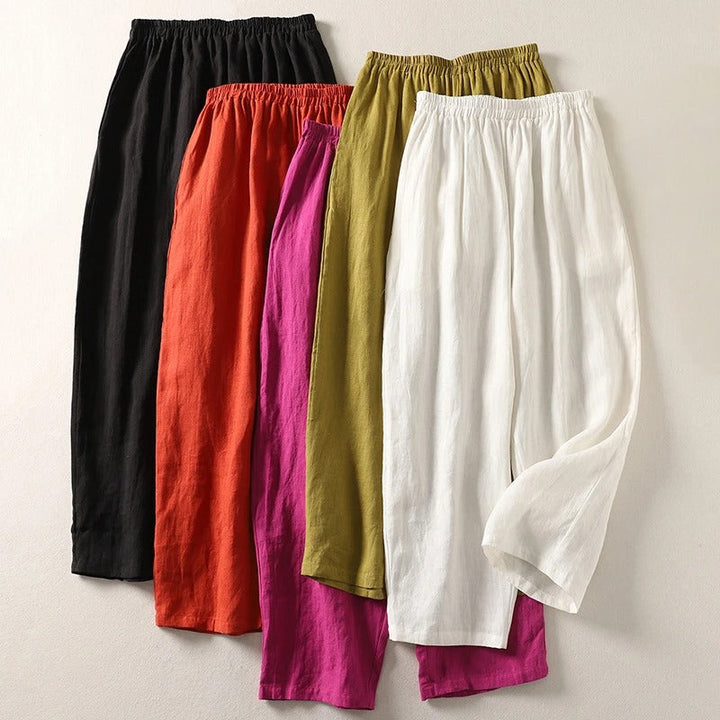 Andrea | Leichte Leinenhose mit bequemer Passform
