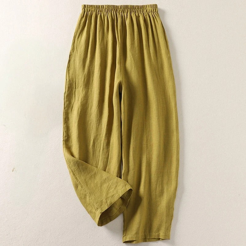 Andrea | Leichte Leinenhose mit bequemer Passform