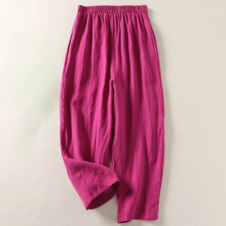 Andrea | Leichte Leinenhose mit bequemer Passform
