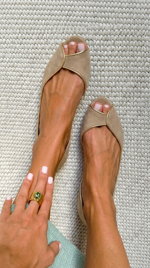Lena | Bequeme Ballerina-Sandalen