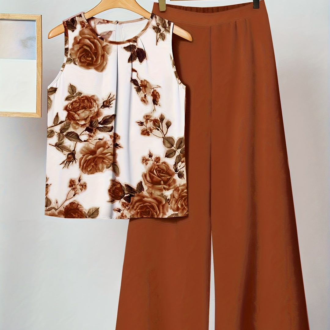 Jasmin | Vintage Braun Floral Set