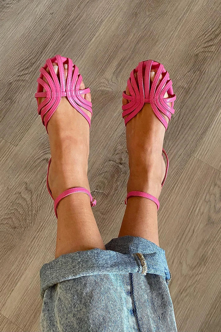 Gisela | Goldene, anmutige Sandalen