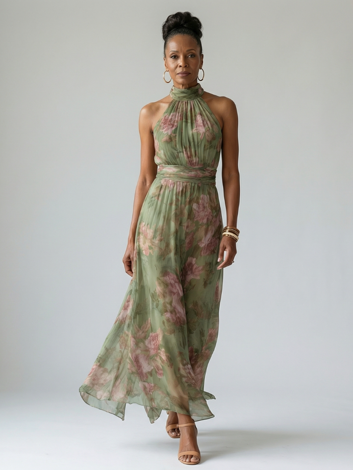 Sophie | Luftiges, elegantes Maxikleid – Feminin, Stilvoll und Perfekt für Sommertage