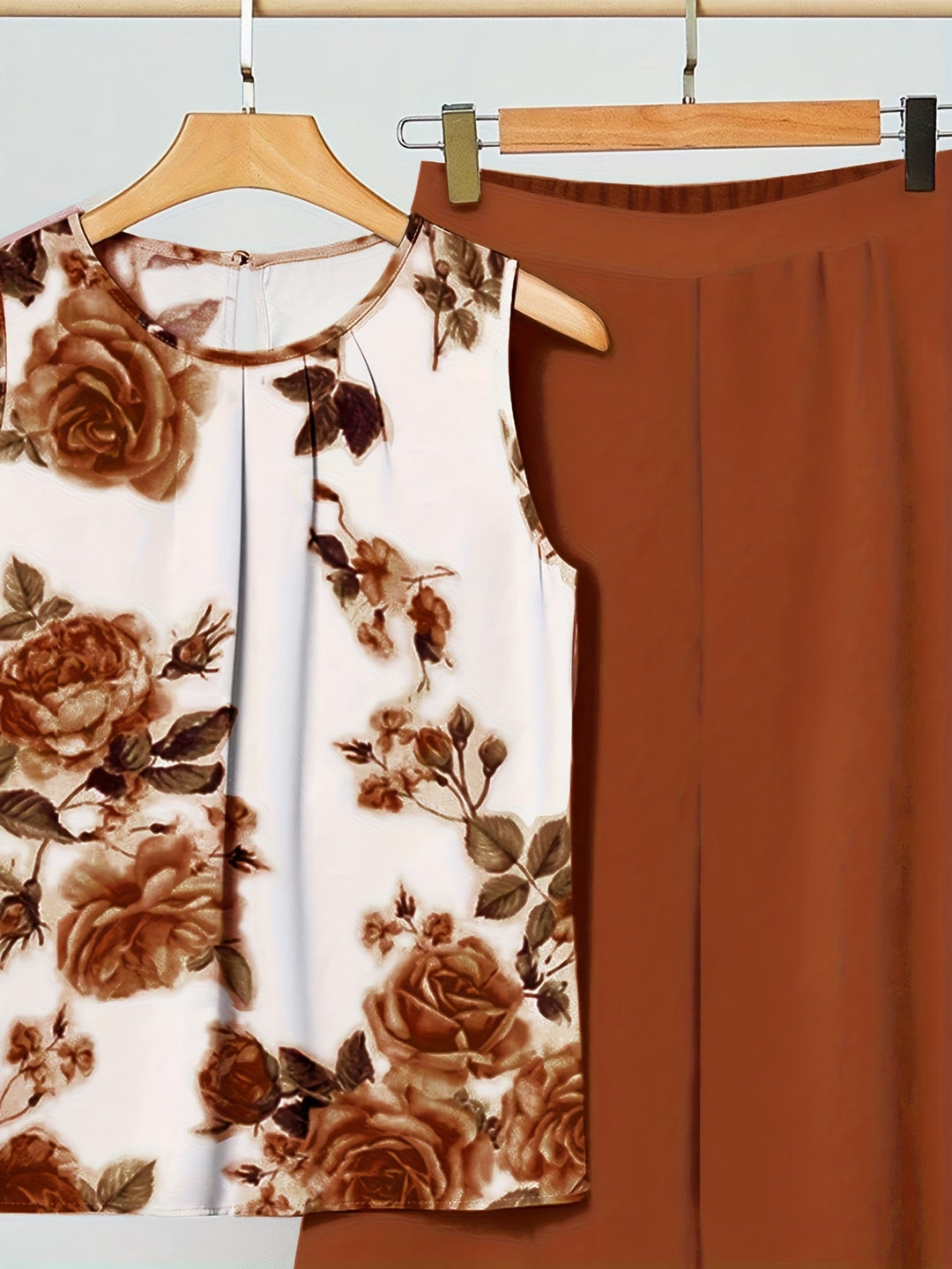 Jasmin | Vintage Braun Floral Set