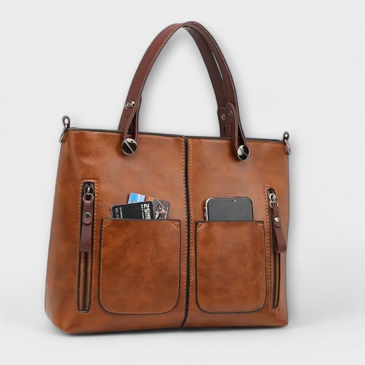 Daphne | Elegante Lederhandtasche