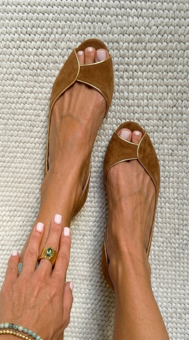 Lena | Bequeme Ballerina-Sandalen