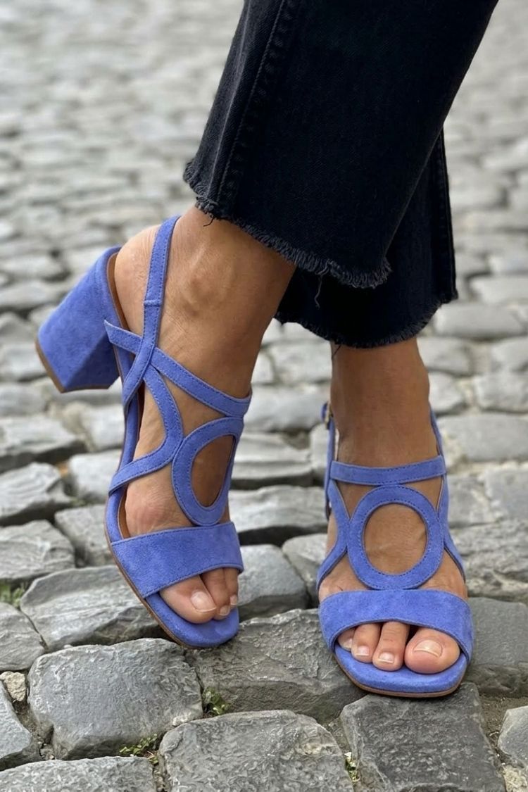 Ursula | Bequeme Sandalen mit Blockabsatz