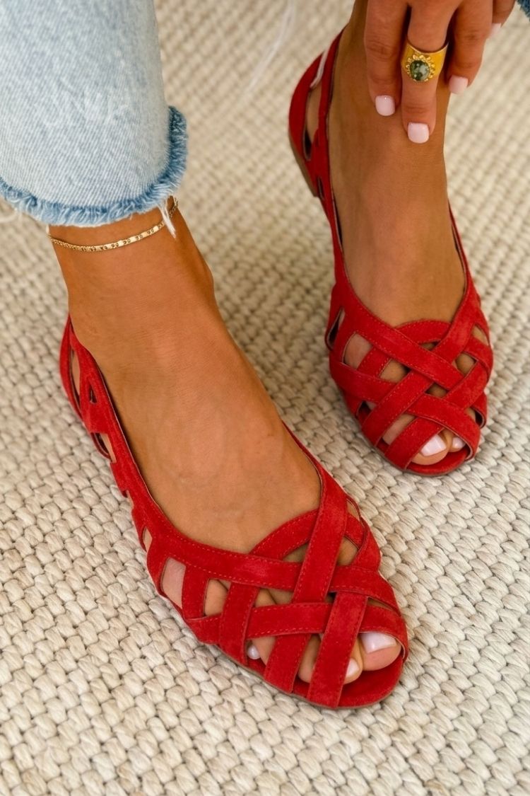 Karin | Geflochtene Sommersandalen