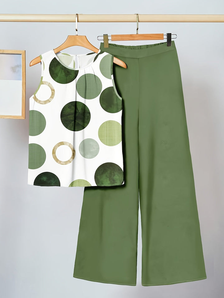 Teagan | Polka-Dot-Muster Set