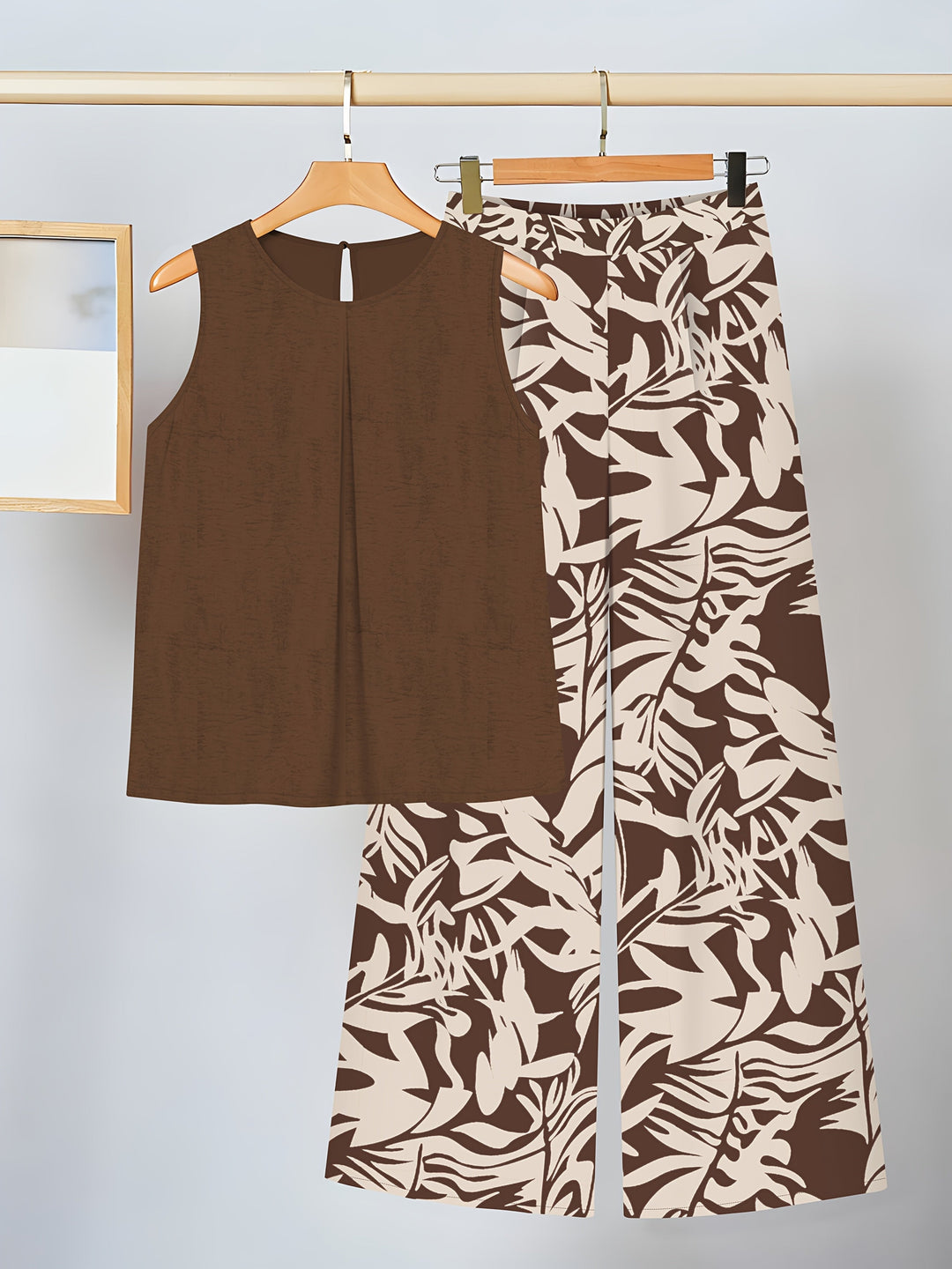 Shelby | Pflanzenmuster Zwei-Teile Set