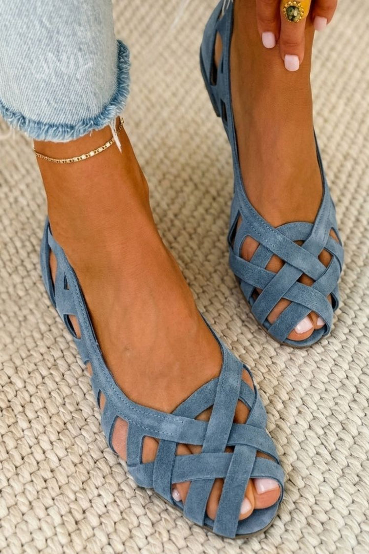 Marlene | Geflochtene Sommersandalen