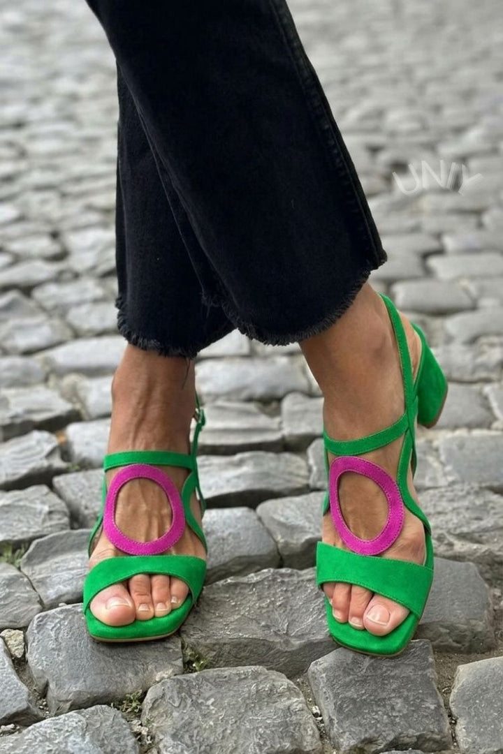 Ursula | Bequeme Sandalen mit Blockabsatz