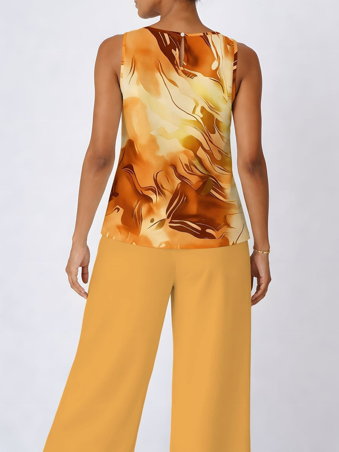 Jessica | Warmes Print-Zweiteiliges Set