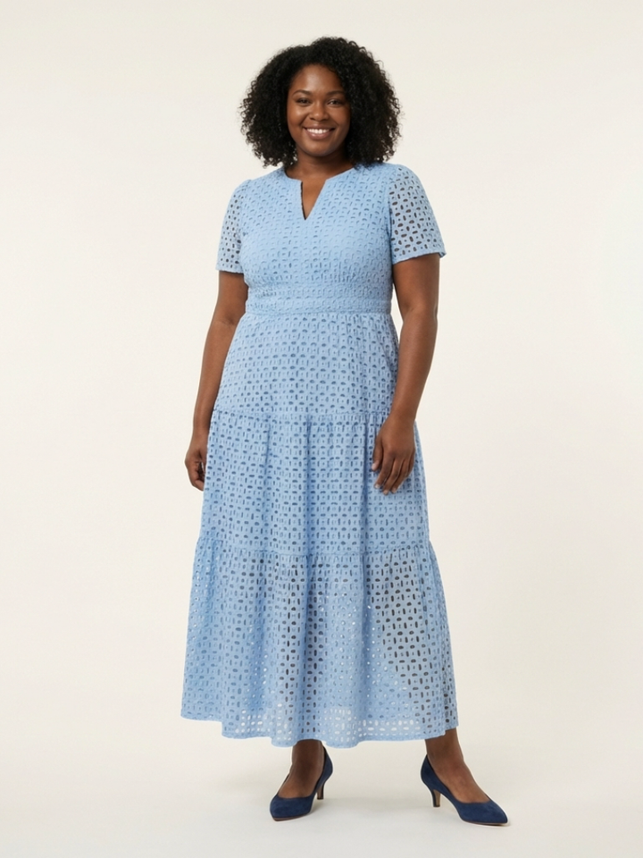 Sabine | Bequemes Midikleid mit lockerer Passform