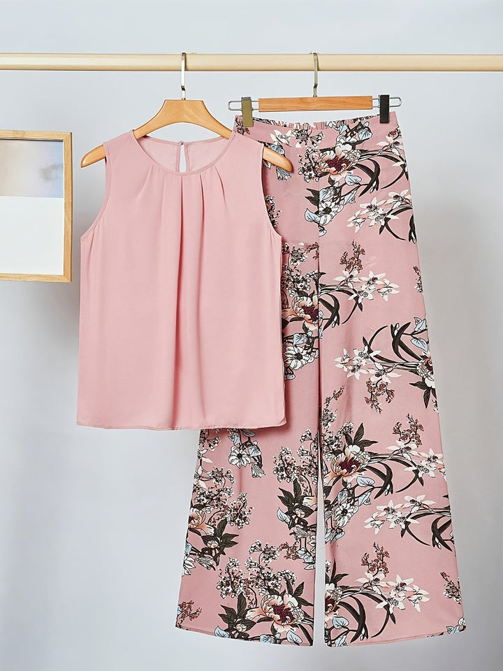 Erica | Rosa Blumen Set