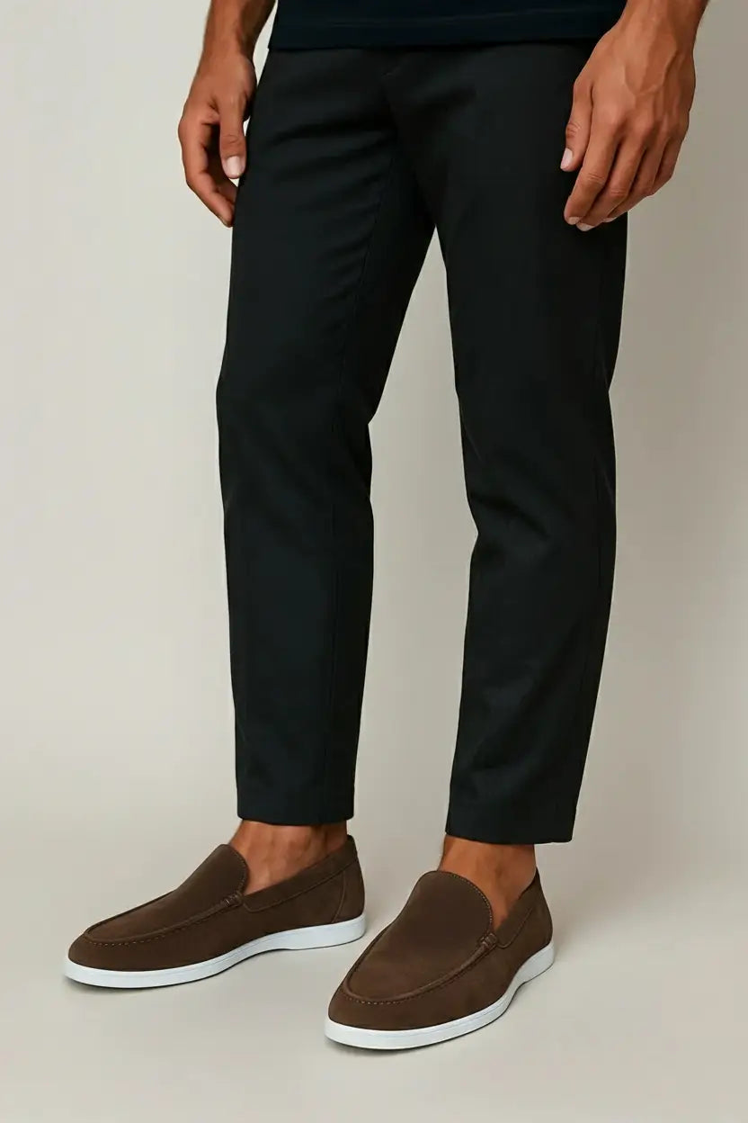 Elegante Wildleder Slipper