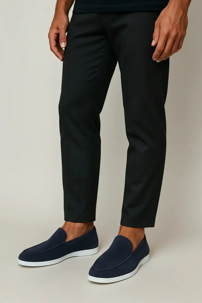 Elegante Wildleder Slipper