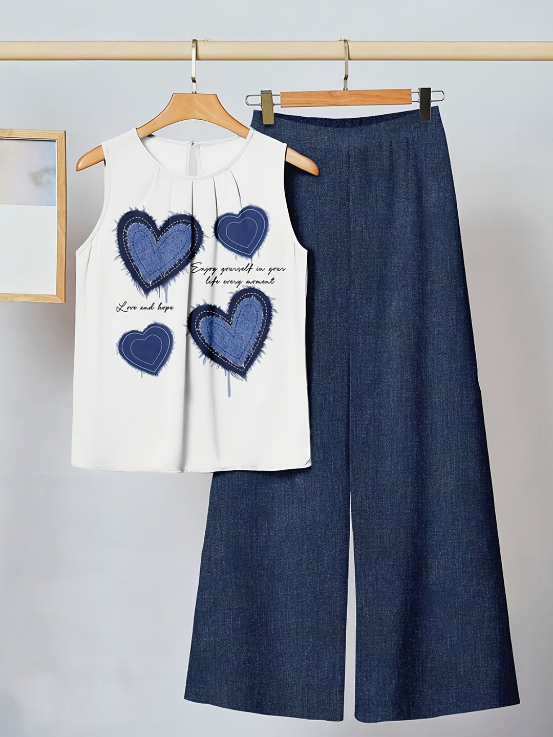 Vanessa | Minimalistisches Herz Set