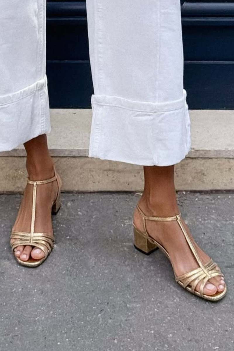 Helga | Elegante Sandalen mit Blockabsatz
