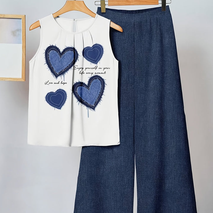 Vanessa | Minimalistisches Herz Set