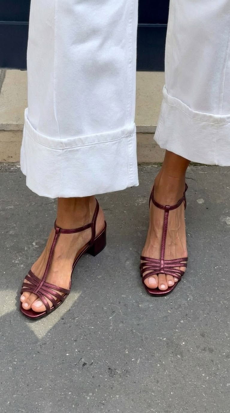 Helga | Elegante Sandalen mit Blockabsatz