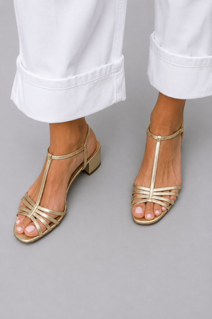 Helga | Elegante Sandalen mit Blockabsatz