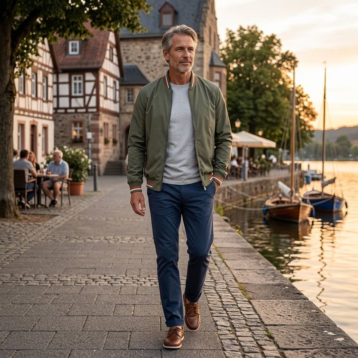 Steinberg | Premium und Leichte Sommerjacke für Herren