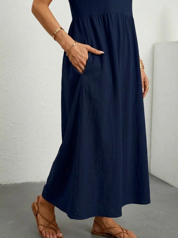 Petra | Luftiges Midikleid mit bequemer Passform