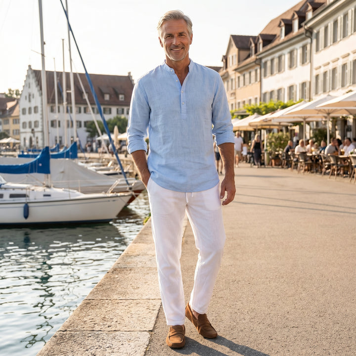Falkenberg | Bequeme Sommerhose mit elastischem Bund