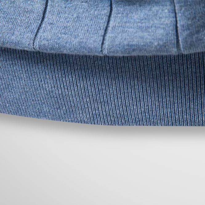 Luca | Luxe Geripptes T-Shirt
