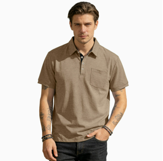 Kilian | Stilvolles Polo mit Brusttasche
