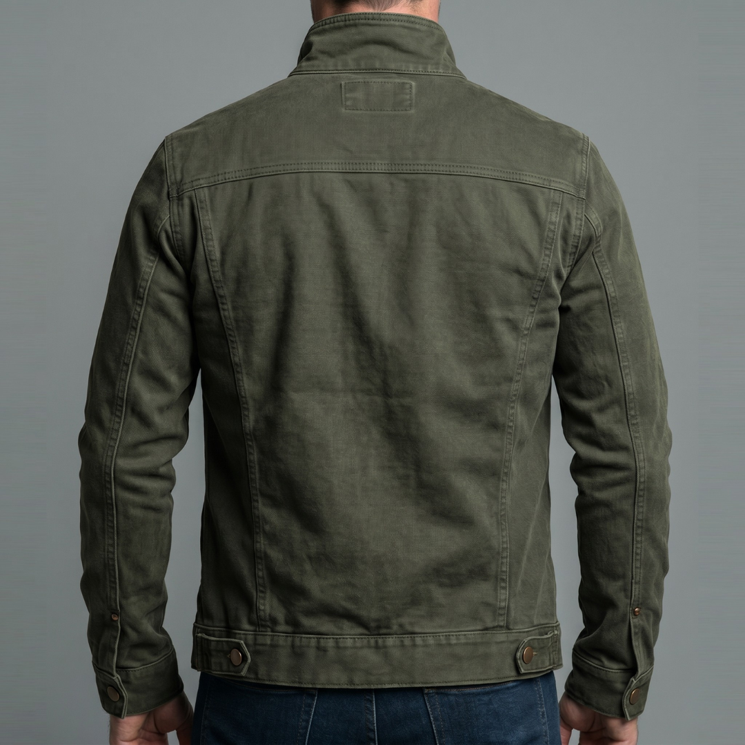Steinberg | Vintage-Baumwolljacke mit Reißverschluss