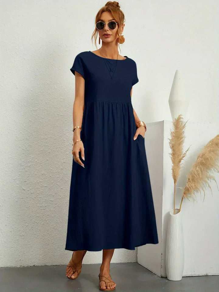 Petra | Luftiges Midikleid mit bequemer Passform