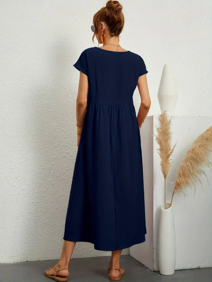Petra | Luftiges Midikleid mit bequemer Passform