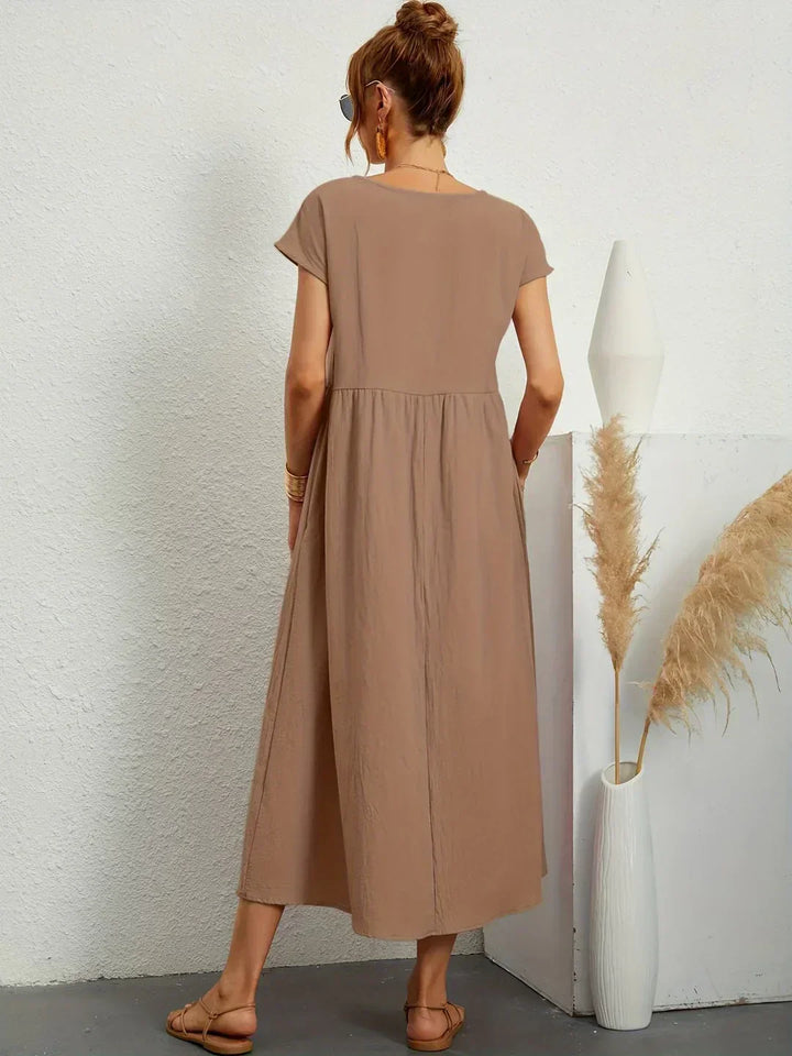 Petra | Luftiges Midikleid mit bequemer Passform