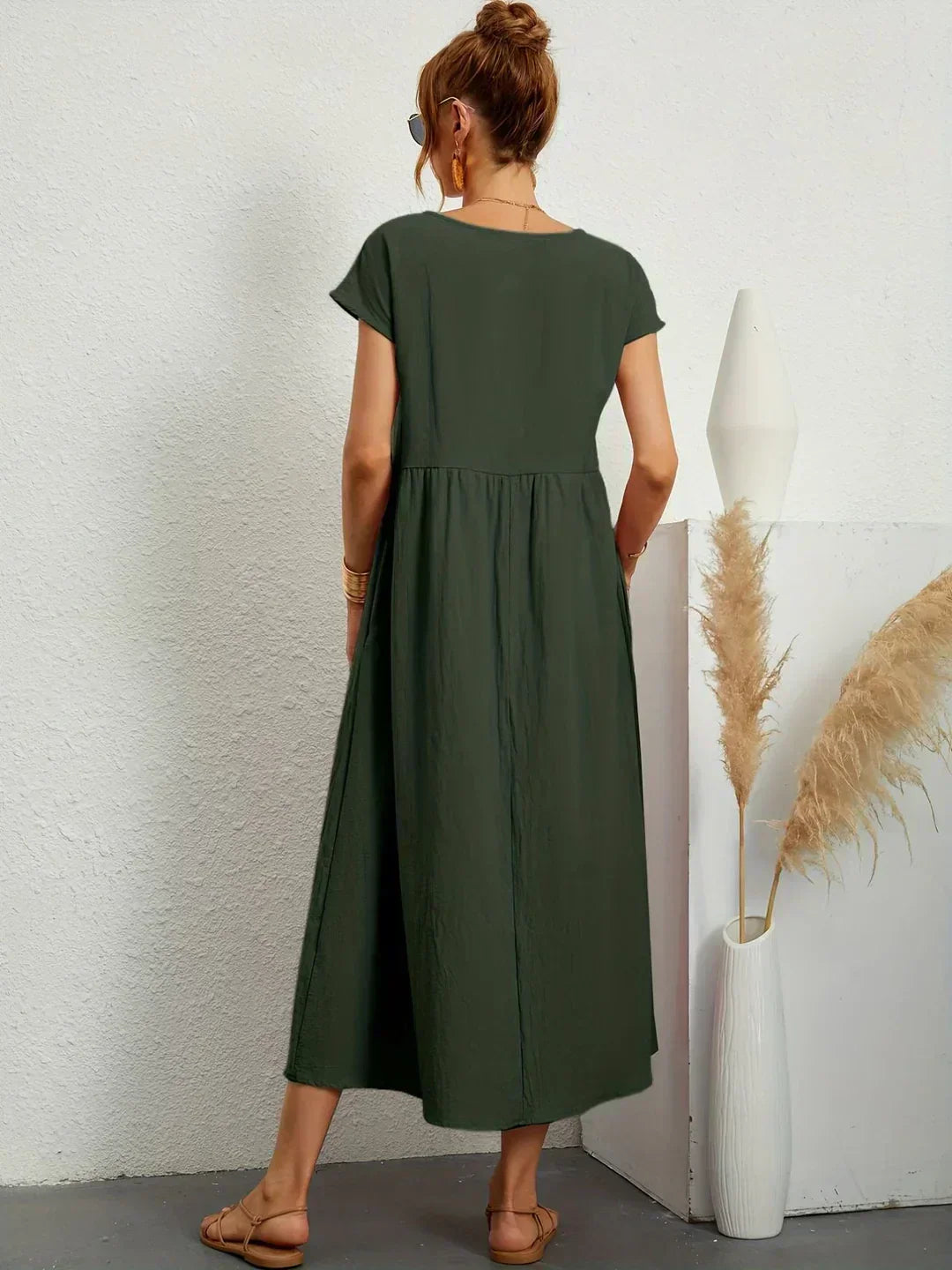 Petra | Luftiges Midikleid mit bequemer Passform