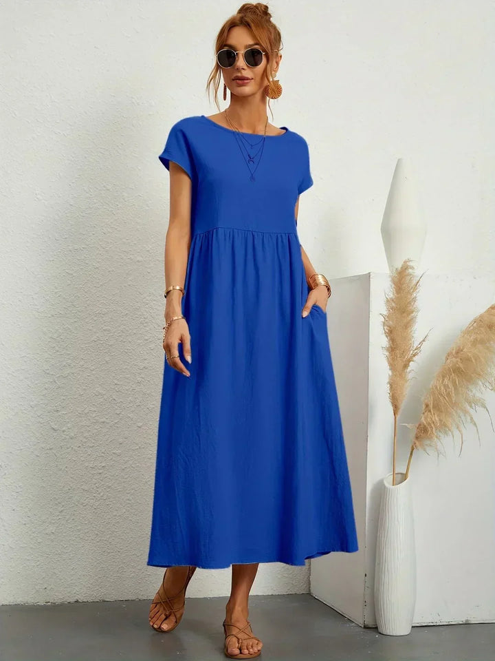 Petra | Luftiges Midikleid mit bequemer Passform