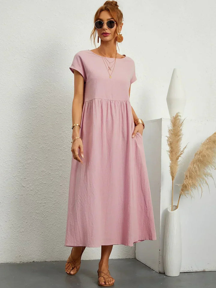 Petra | Luftiges Midikleid mit bequemer Passform