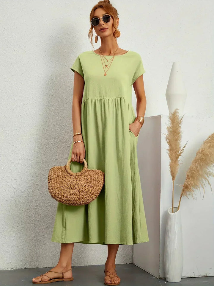 Petra | Luftiges Midikleid mit bequemer Passform