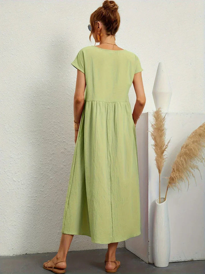 Petra | Luftiges Midikleid mit bequemer Passform