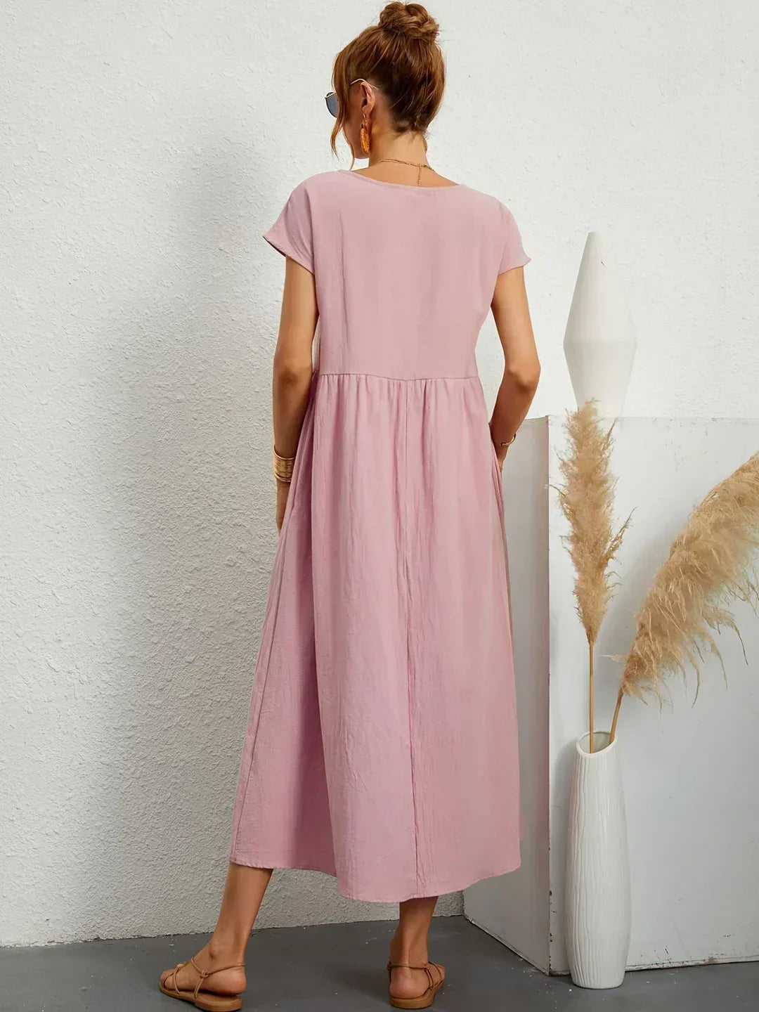Petra | Luftiges Midikleid mit bequemer Passform