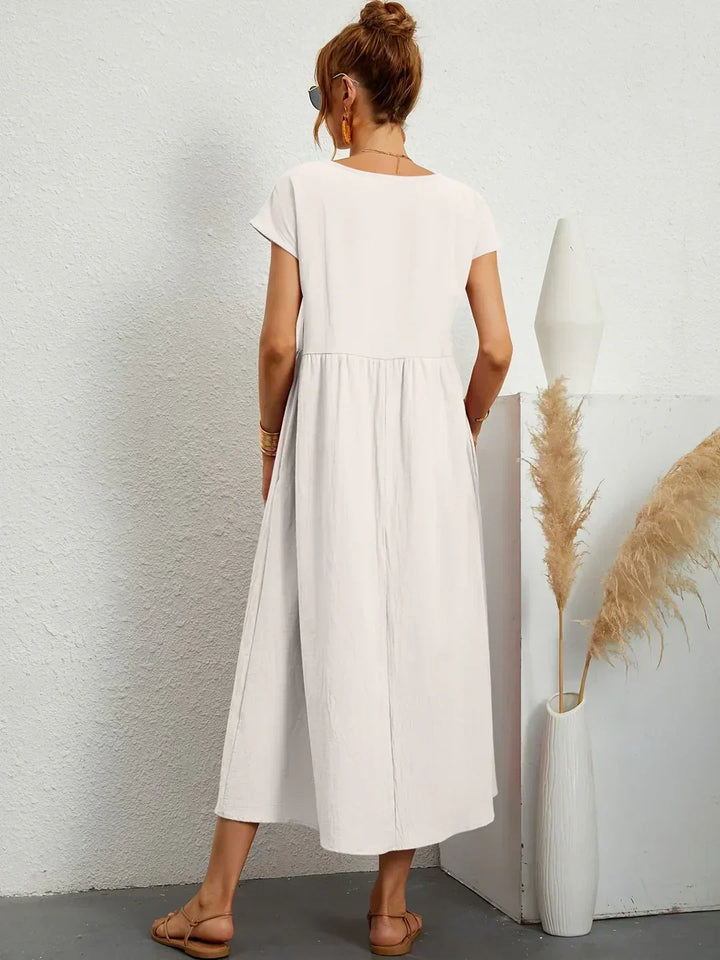 Petra | Luftiges Midikleid mit bequemer Passform