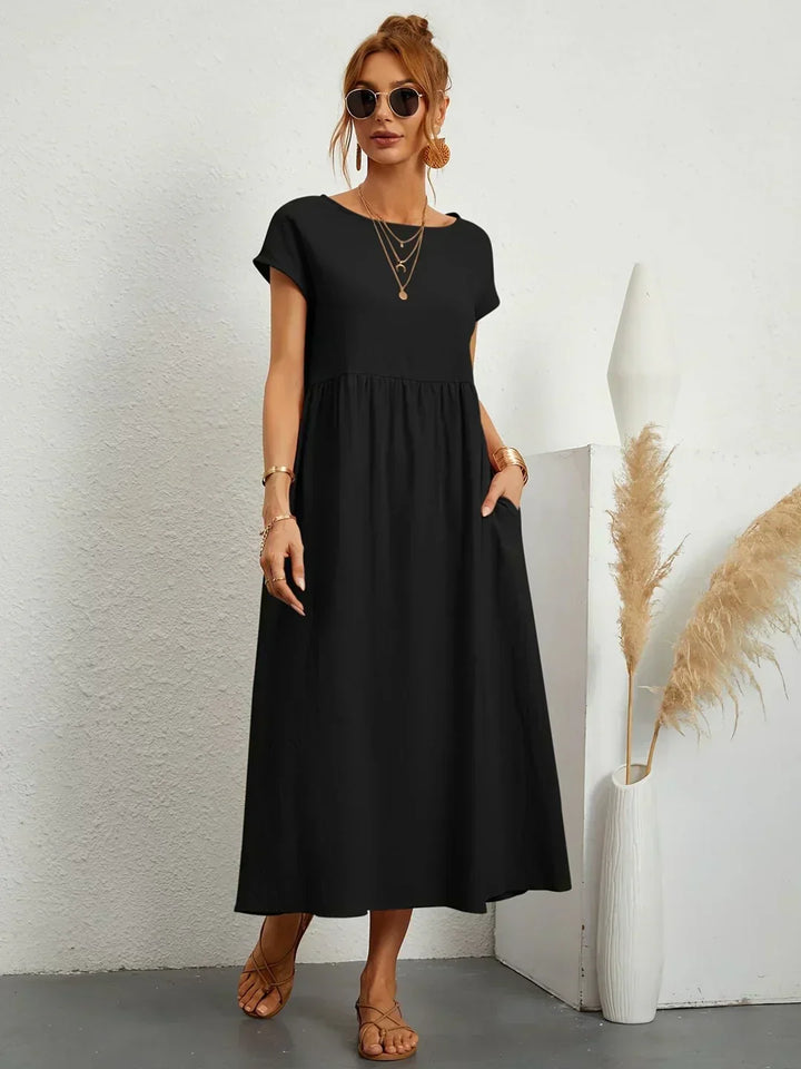 Petra | Luftiges Midikleid mit bequemer Passform